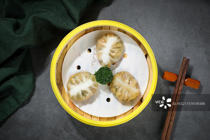 爽脆潮州蒸粉果图片素材