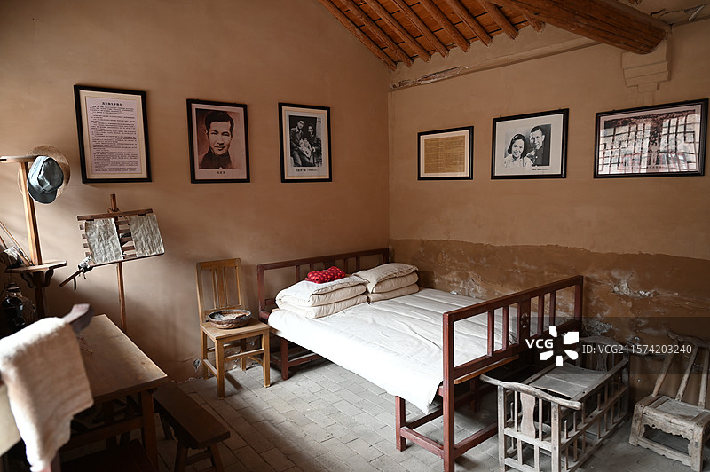 延安桥儿沟革命旧址冼星海故居图片素材