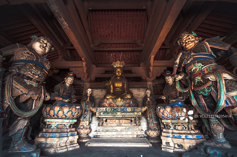 山西长子县法兴寺图片素材
