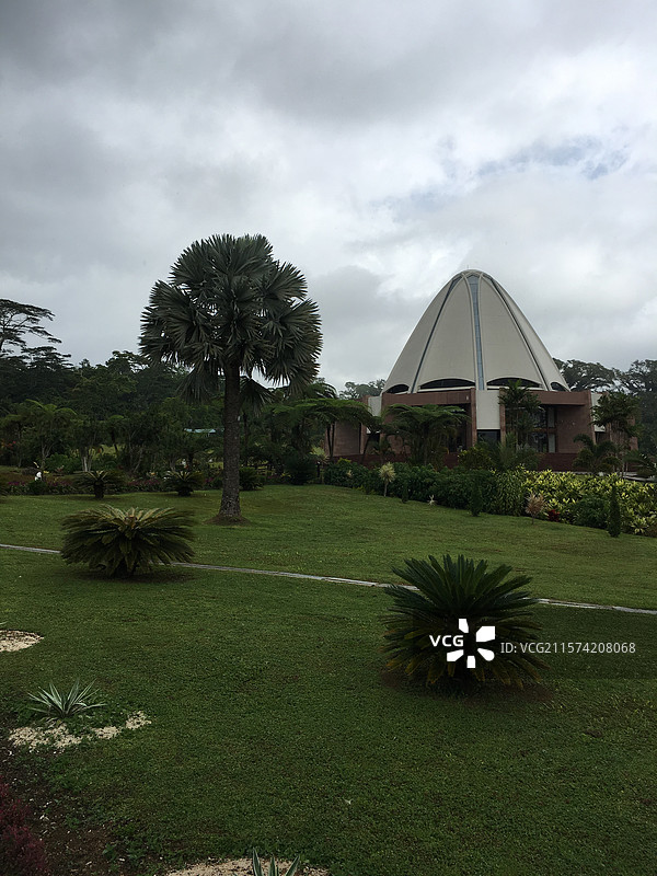萨摩亚巴哈伊灵曦堂Baha'i House of Worship Samoa图片素材