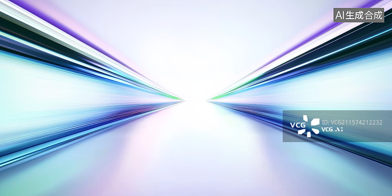 【AI数字艺术】抽象速度感光线条背景图片素材