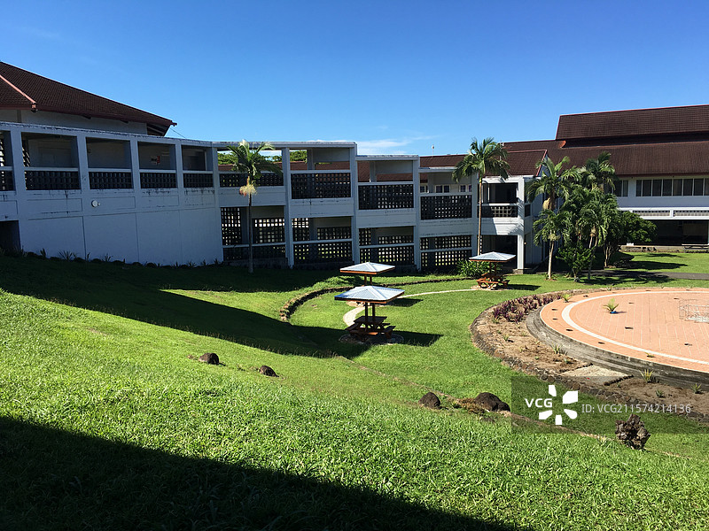 萨摩亚阿皮亚南太平洋大学图片素材