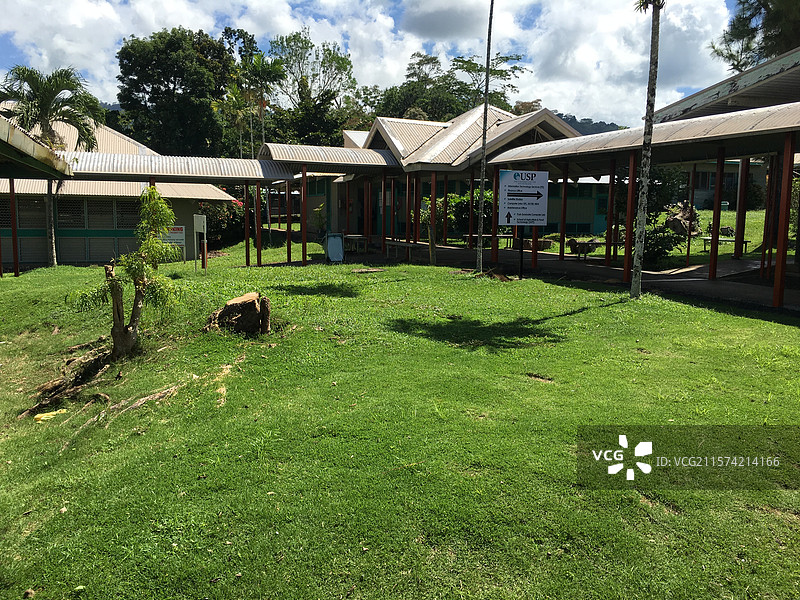 萨摩亚阿皮亚南太平洋大学图片素材