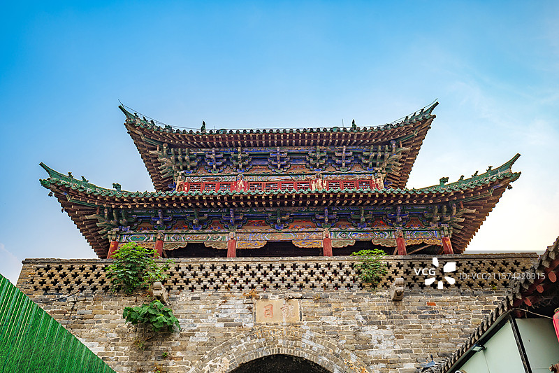 河南洛阳洛邑古城鼓楼图片素材
