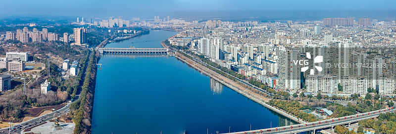 随州市 曾都区 迎宾大道 城市   涢水图片素材
