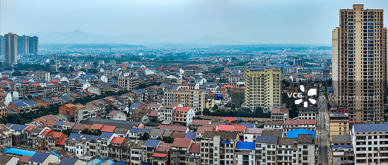 汨罗市 九章路 归义镇 汨罗江 岳阳 城市图片素材
