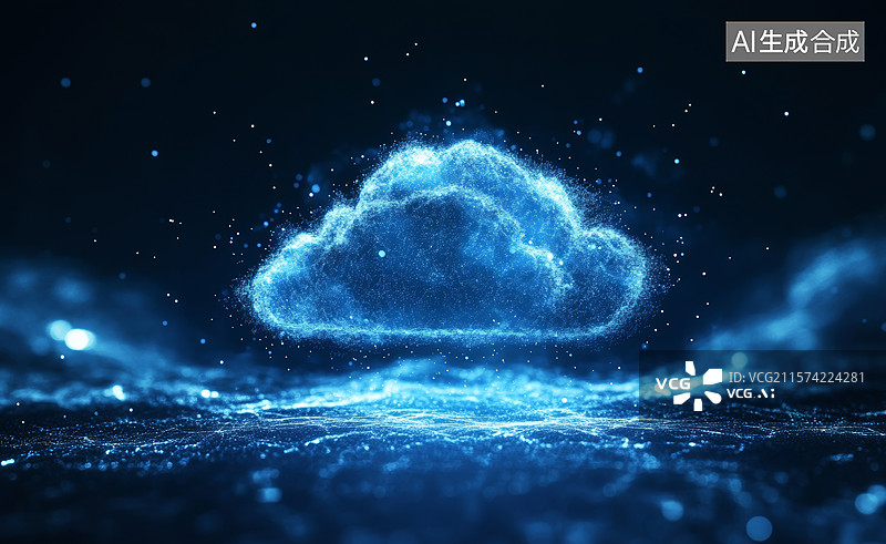 【AI数字艺术】梦幻云端的神秘世界图片素材