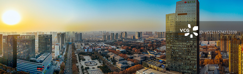 邯郸 丛台区 中华北大街 丛台公园 城市图片素材