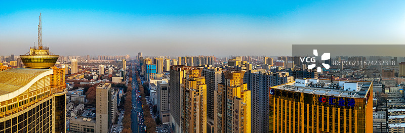 邯郸 丛台区 中华北大街 丛台公园 城市图片素材