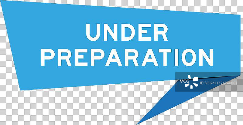 蓝色的演讲横幅，下面有文字图片素材