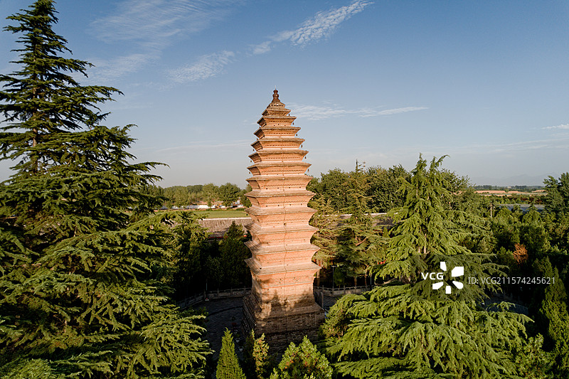 齐云塔图片素材