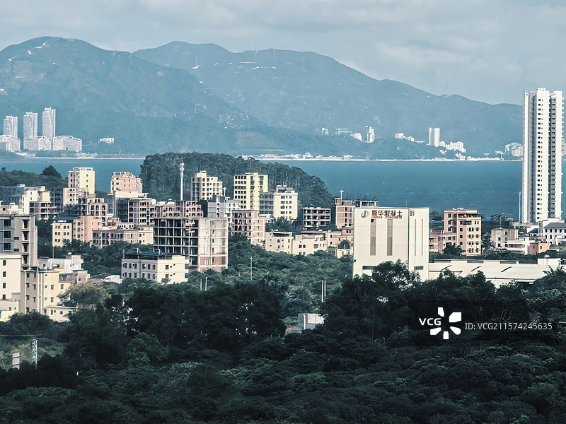 海边小镇图片素材