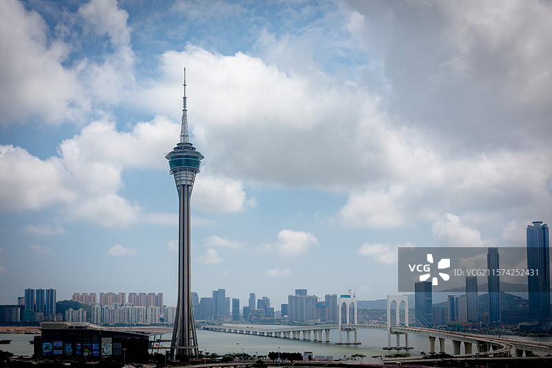 澳门塔图片素材