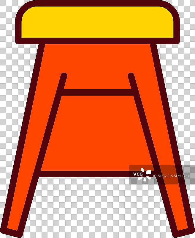 吧台椅图标设计图片素材