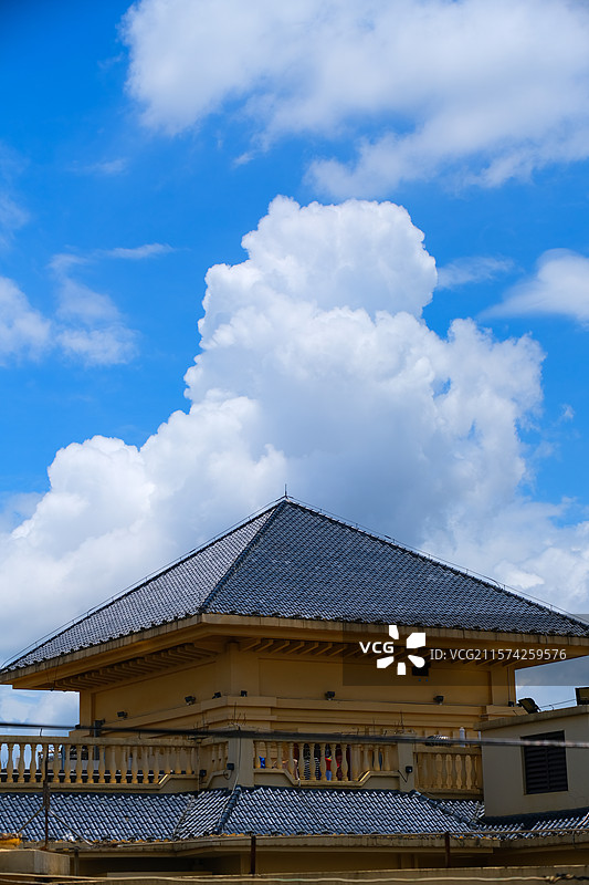 蓝天白云天空背景素材图片素材