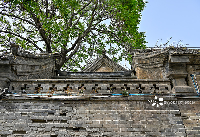 河南省开封市刘青霞故居图片素材