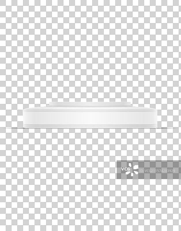 逼真的药瓶模型，塑料药丸图片素材