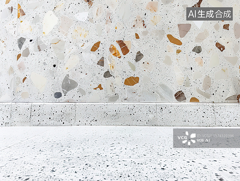 【AI数字艺术】水磨石图片素材