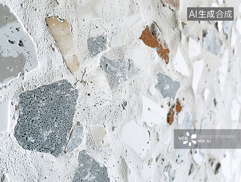 【AI数字艺术】水磨石图片素材