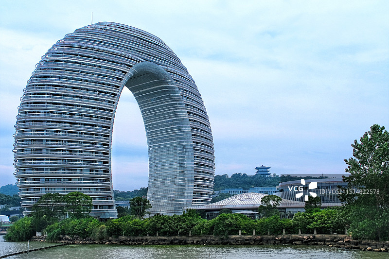 晴空中的“月亮酒店” The "Moon Hotel" in the clear sky图片素材