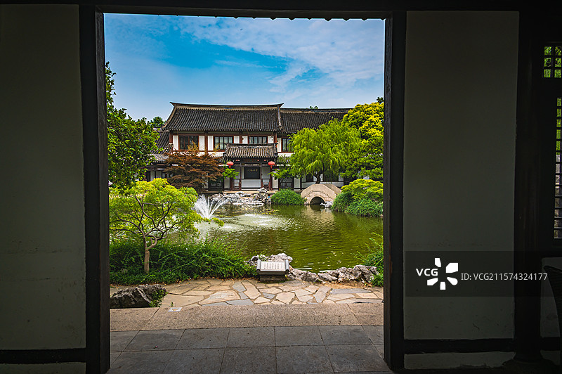 常熟方塔公园风景图片素材