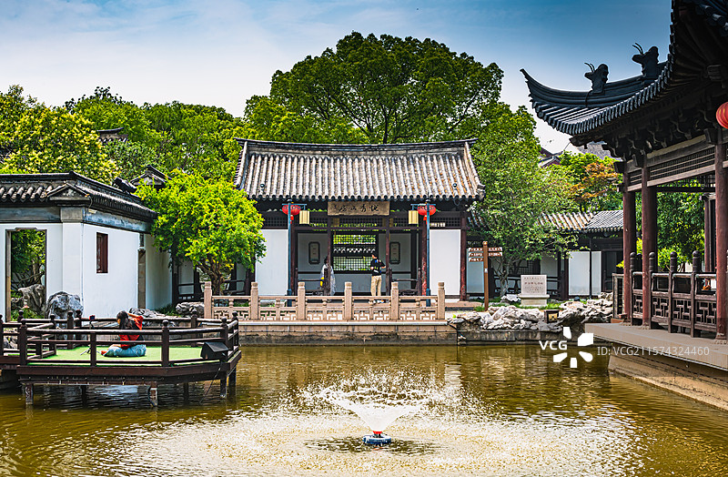 常熟方塔公园风景图片素材