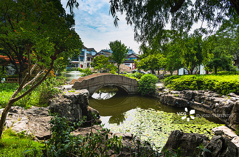 常熟方塔公园风景图片素材