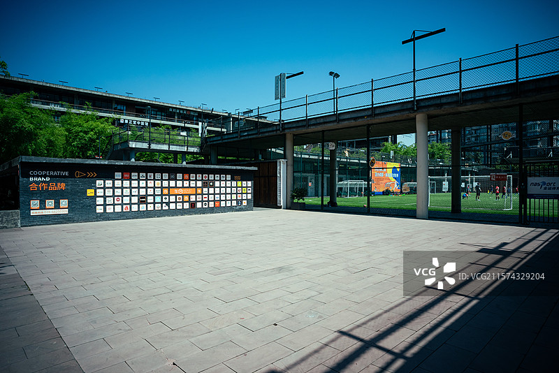 成都 西村大院 刘家琨建筑代表作品 普利兹克奖图片素材