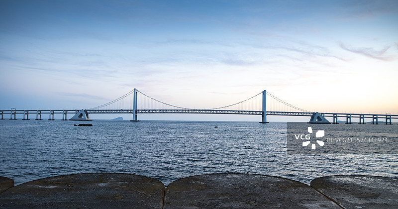 星海湾跨海大桥图片素材