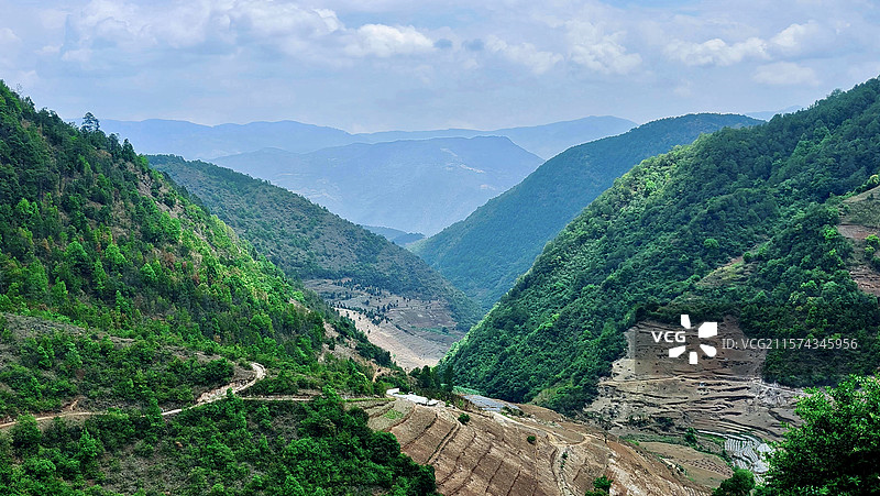 保山龙陵县自然风光图片素材
