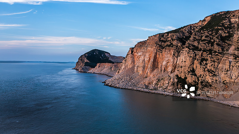 辽宁省大连市旅顺口区西湖咀双岛湾景区图片素材