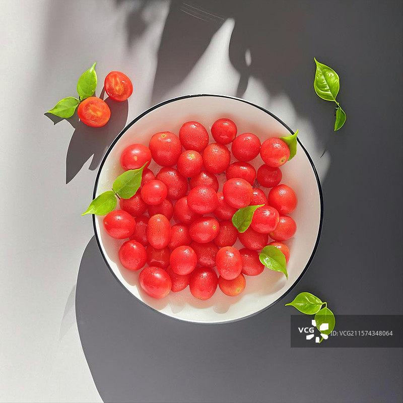 静物：圣女果图片素材