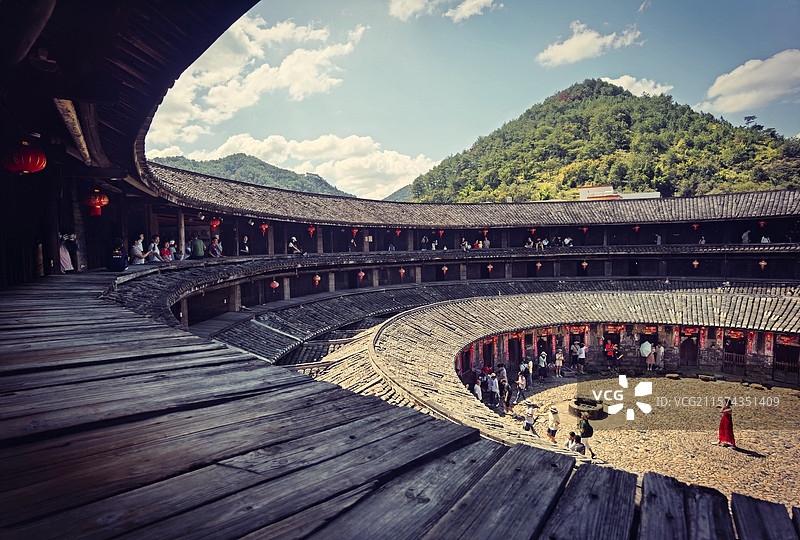 客家围屋图片素材