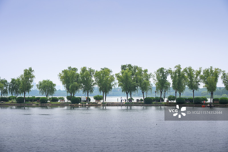 水岸公园图片素材