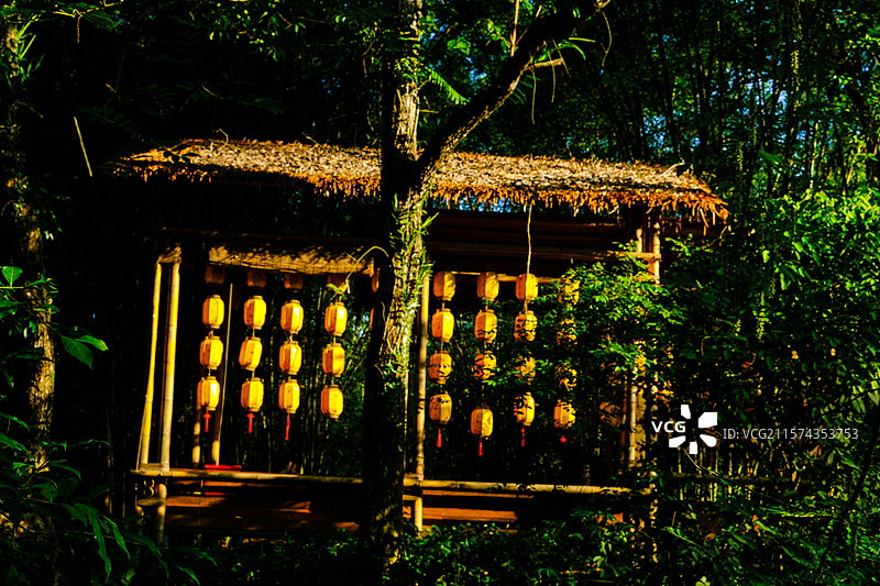 中国广西壮族自治区崇左市大新县洞那屿湾国家4A级景区，大新县黑水河国家湿地公园，中国南方喀斯特，图片素材