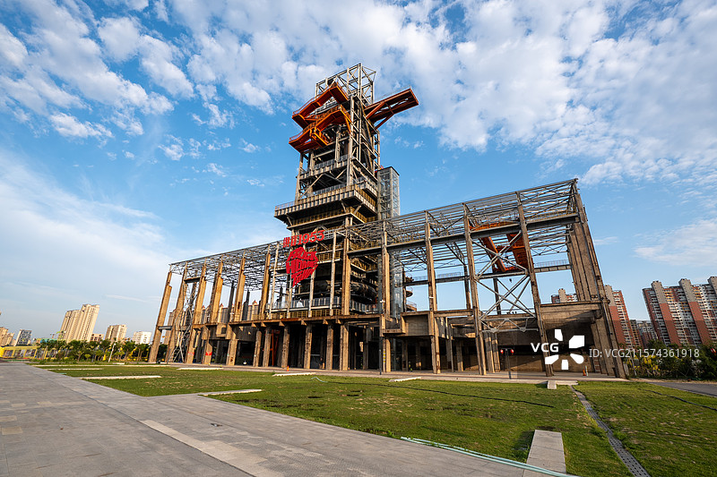 石家庄石钢工业遗址公园图片素材