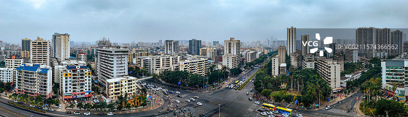 海口市 琼山区 国兴大道 上丹村 海南图片素材