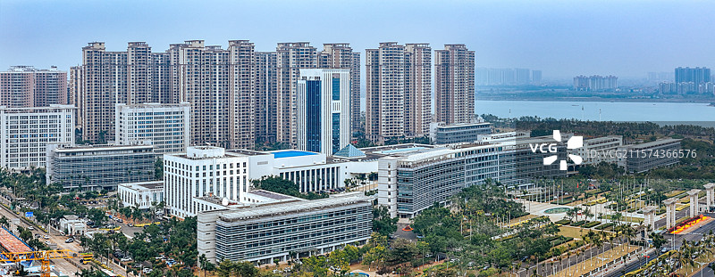 海口市 琼山区 国兴大道 上丹村 海南图片素材