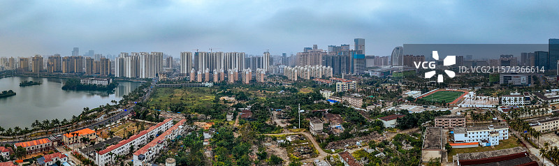海口市 琼山区 国兴大道 上丹村 海南图片素材