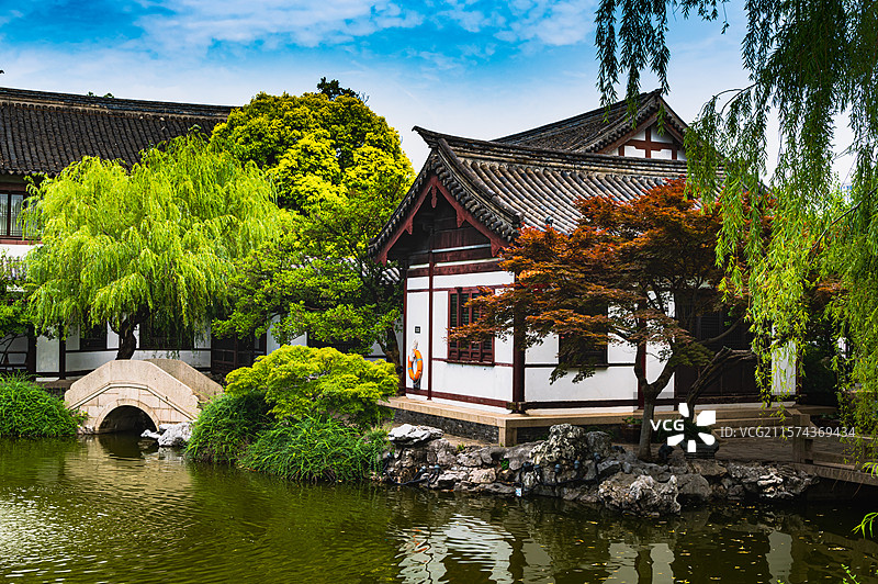 常熟方塔公园风景图片素材