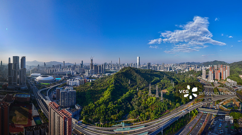 深圳笔架山公园图片素材