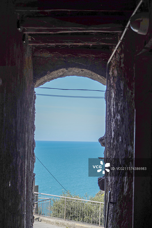 五渔村·Cinque Terre-科尔尼利亚·Corniglia图片素材