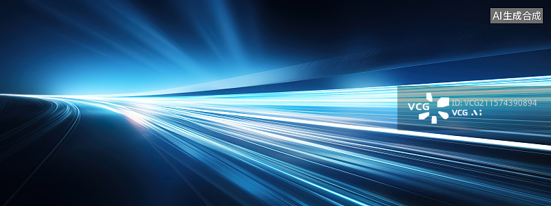 【AI数字艺术】蓝色背景图片素材