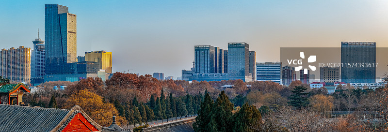 邯郸 丛台区 中华北大街 丛台公园 城市图片素材