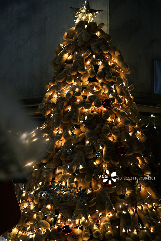 街头圣诞节图片素材