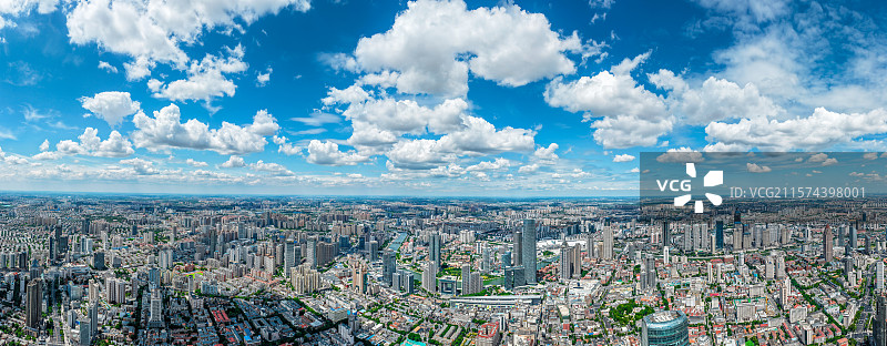 天津城市全貌图片素材