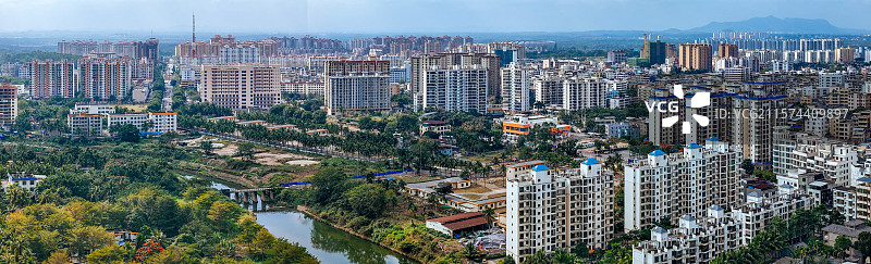 琼海市 银海路 陈家村 海南 万泉河图片素材