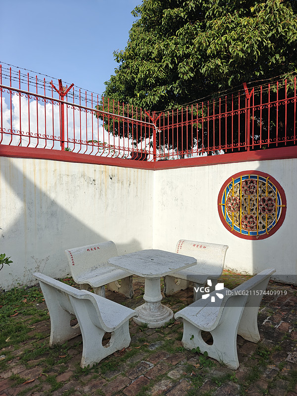 马六甲三宝庙-郑和下西洋的历史见证图片素材