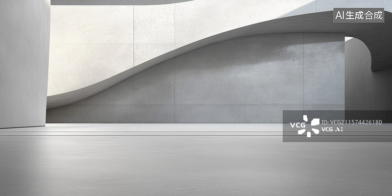 【AI数字艺术】现代简约室内空间设计图片素材
