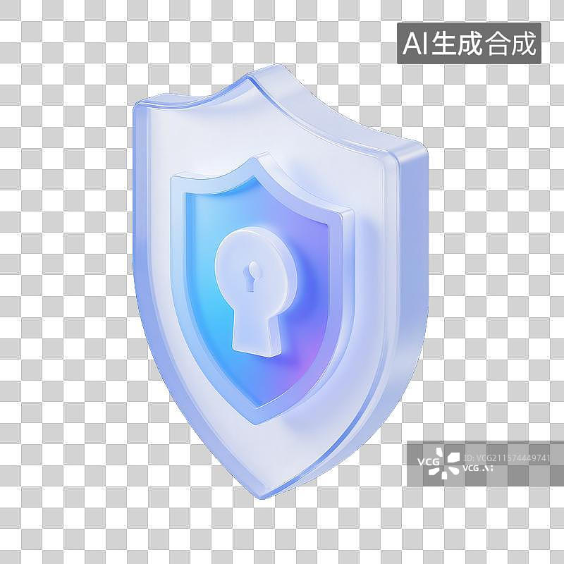 【AI数字艺术】网络安全坚实后盾图片素材